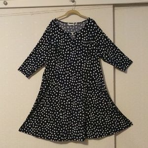 Navy blue Susan Graver Dress